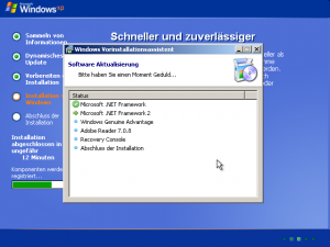 sExecute: Windows XP Setup